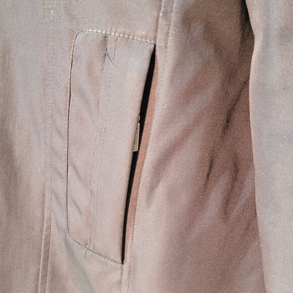 BLACK WOMEN'S WINTER RAINCOAT/ALL-PURPOSE COAT W/HOOD WEATHERPROOF BRAND - Picture 6 of 8